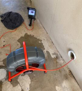 CCTV pipe inspection